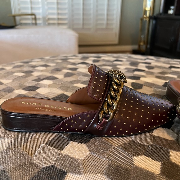 Kurt Geiger chocolate brown flats. Brand new!! - Picture 5 of 8